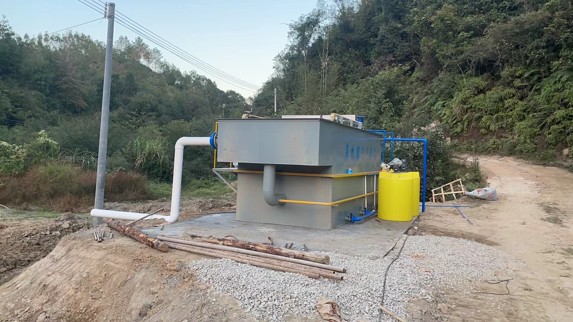 高效氣浮機(jī)安裝案例