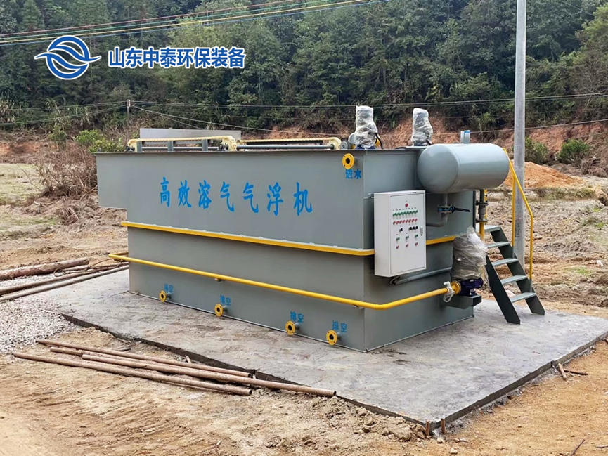 溶氣氣浮機在牛蛙養(yǎng)殖污水處理時的應用優(yōu)勢